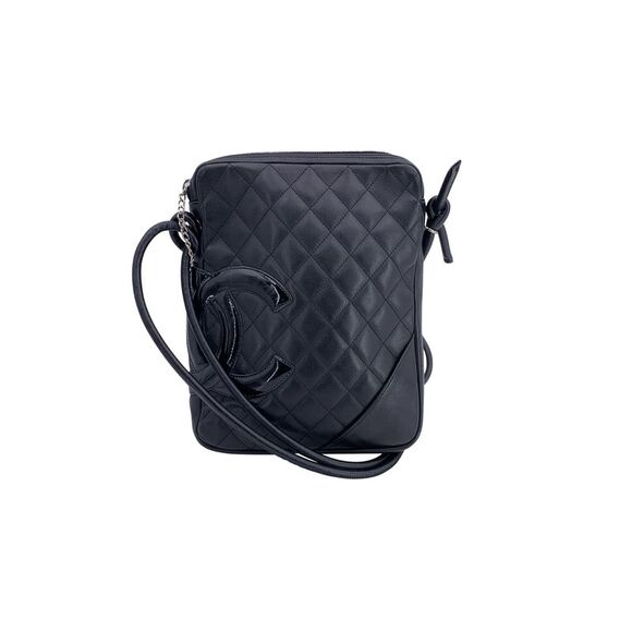 Chanel Leather Crossbody Bag Cambon - Picture 1 of 5